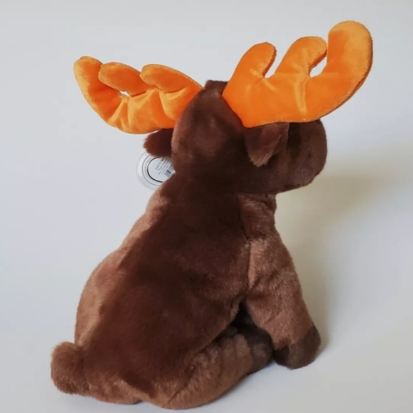 1999 Ty Beanie Buddy Chocolate Moose Plush Stuffed Animal Toy 12” - Picture 4 of 4